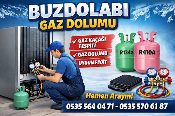 Bosch Buzdolabı Gaz Dolum Fiyatı